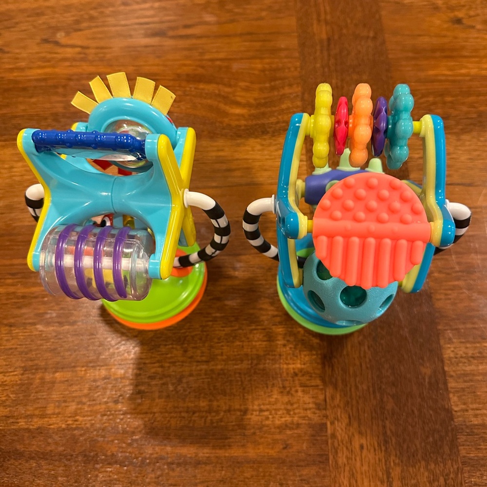 Sassy Baby Suction Cup Toys, High Chair Toys - Picture 3 of 4